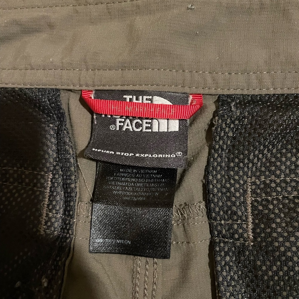 North face zip off water resistant pants